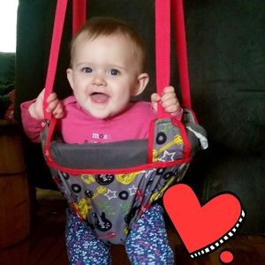 Evenflo - Johnny Jump Up Doorway Jumper, Rock N Ro